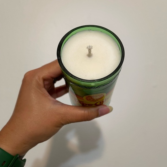 [Topo Chico] DIY Green Unscented Candle - Picture 7 of 8